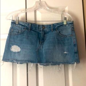 Victoria’s Secret Pink Jean skirt